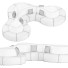 Canapé Davison Highley Cloverleaf Bloid - 3dcloudd