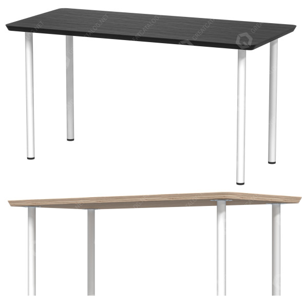 Desk IKEA Anfallare Adils 3D model