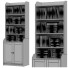 Шафа та книги IKEA Hauga - DmytroSer