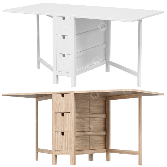 Стіл IKEA Norden 3D модель
