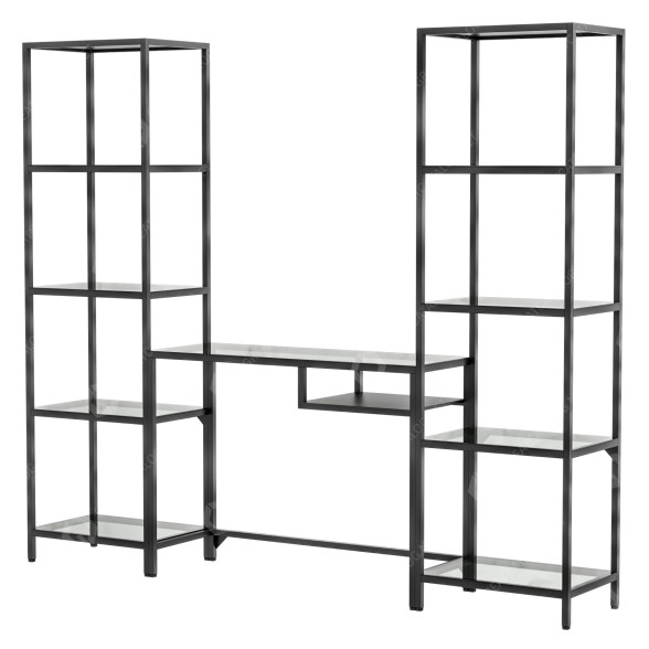 Стелаж зі столиком для ноутбука IKEA Vittsjo 3D модель