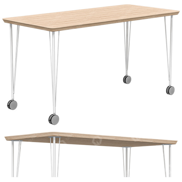 Bureau IKEA Anfallare/Krille modèle 3D