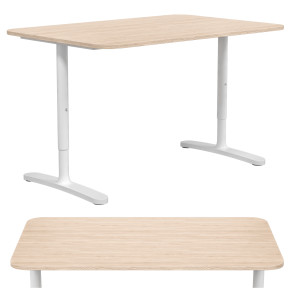Desk IKEA Bekant 3D model #30303 | GreatCatalog