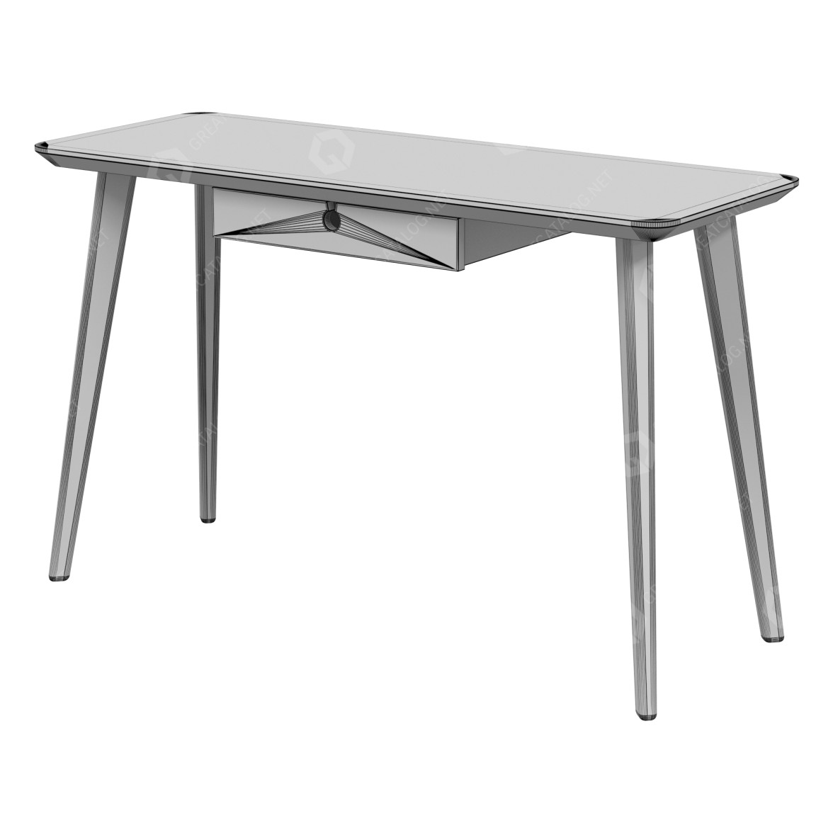 Desk IKEA Lisabo 3D model・Download 3D models・Great Catalog