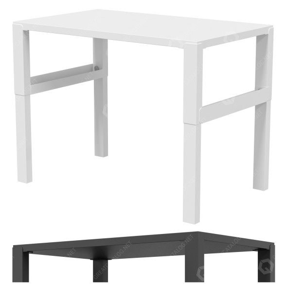 Desk IKEA Pahl 3D model