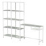 Rack avec table pour ordinateur portable IKEA Vittsjo - DmytroSer