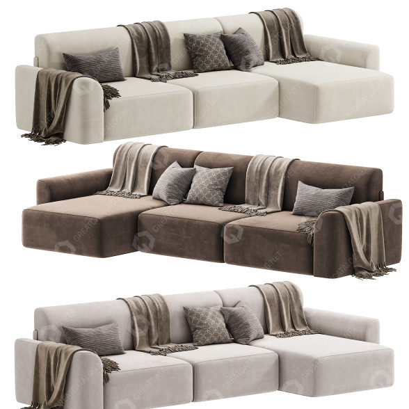 Sofa Bayvin 3D-Modell