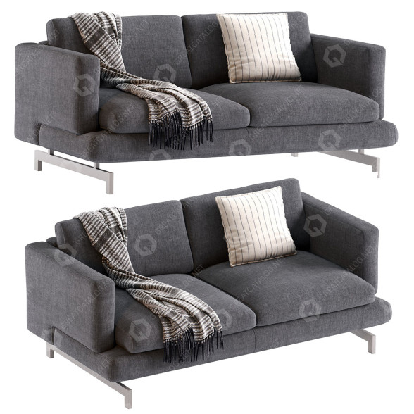 Диван Natuzzi Jeremy 3D модель