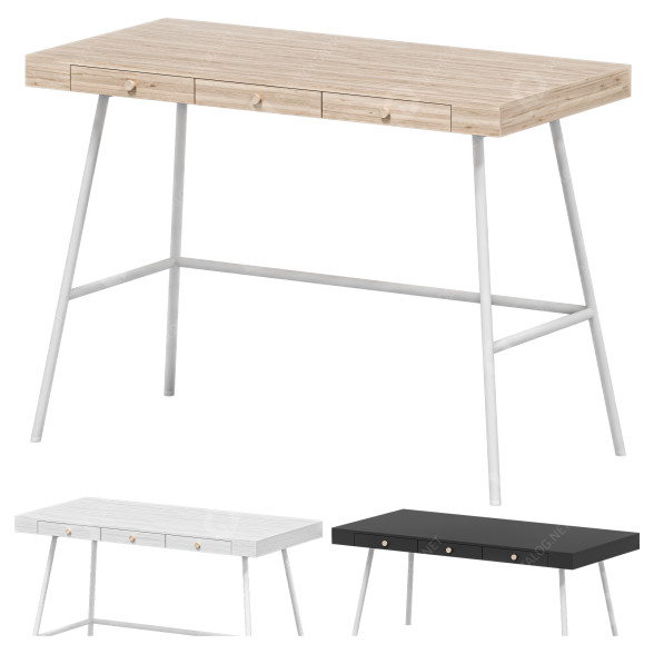 Desk IKEA Lillasen 3D model
