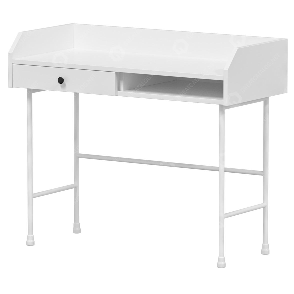 【新品未使用】ikea HAUGA デスク HAUGA ハウガ デスク, ホワイト, 100x45 cm - IKEA