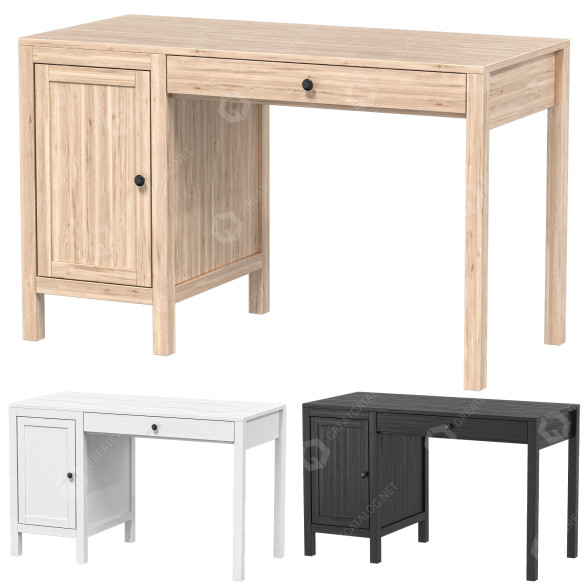 Desk IKEA Hemnes 3D model
