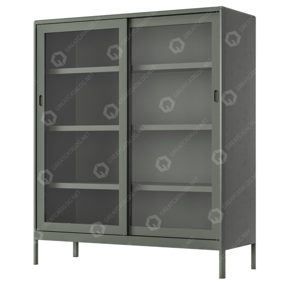 Rack IKEA Hemnes 3D model