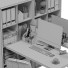 Espacio de trabajo IKEA Set 30 Langfjaell - DmytroSer
