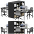 Espacio de trabajo IKEA Set 30 Langfjaell - DmytroSer