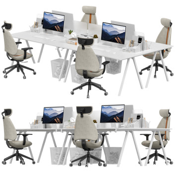 Espace de travail IKEA Set 31 Gruppspel Modèle 3D