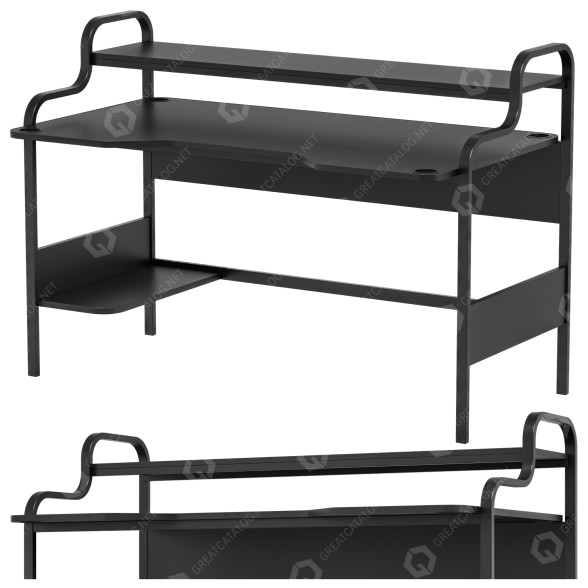 Gaming Table IKEA Fredde 3D model