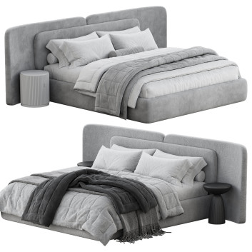 Bed and Bedside Tables Rove Concepts Angelo