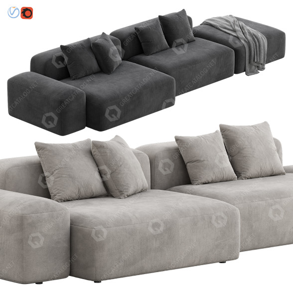 Диван Lapalma Plus Set 2 3D модель