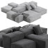 Sofa Living Divani Extrasoft - 3dcloudd