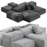 Sofa Living Divani Extrasoft - 3dcloudd