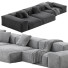 Sofa Living Divani Extrasoft Set 2 - 3dcloudd