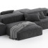 Sofa Living Divani Extrasoft Set 4 - 3dcloudd