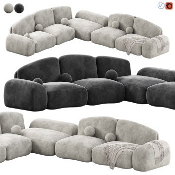 Sofa  The Legend by Roman Plyus 3D model