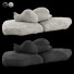 Sofa Edra Pack Black Bear Landscape - 3dcloudd