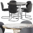 Стіл та стільці Dining Set 2 - Theorema