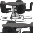 Стіл та стільці Dining Set 2 - Theorema