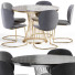 Стіл та стільці Dining Set 2 - Theorema