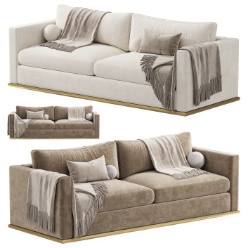 Sofa  Burton James Model 649 Model 3D