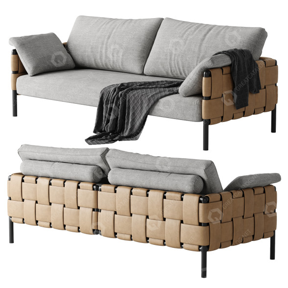 Sofa Turri Ratio 3D model