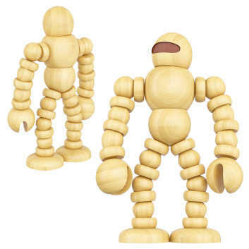 Spielzeug Atombot 3D-Modell