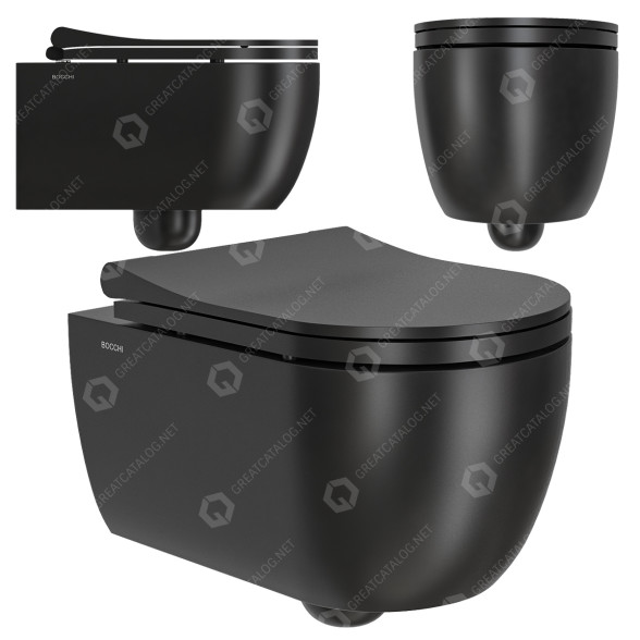 Унітаз Bocchi V-Tondo 3D модель