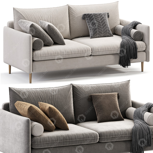Sofa Slipson 3D-Modell