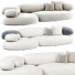 Диван Moroso Pebble Rubble - Armada 