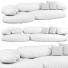 Диван Moroso Pebble Rubble - Armada 