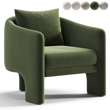 Крісло AllModern Upland Upholstered