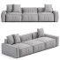 Sofa Noho Home Keyara - Armada 