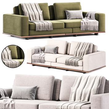 Sofá Eichholtz Aurora S Modelo 3D
