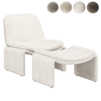 Крісло та пуф West Elm Mara Hoffman