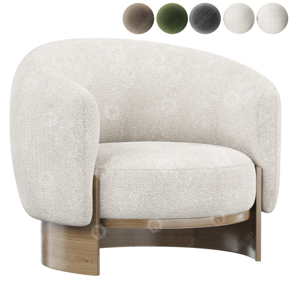 Sillón Parla Design Hug Armchair Modelo 3D