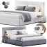 Beds and Bedside Tables Bodema Squared Headboard New Alicante - Theorema