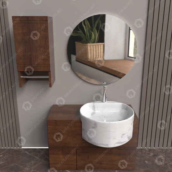 Bathroom Set 1 3D model