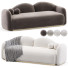 Sofa Fluffy Clouds Curved - Armada 
