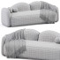 Sofa Fluffy Clouds Curved - Armada 
