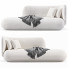 Диван ferm LIVING Rico Divan R Boucle - Armada 