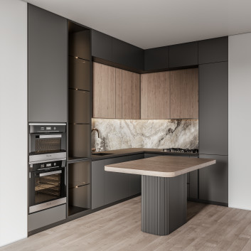 Küche  Mini 029 3D-Modell