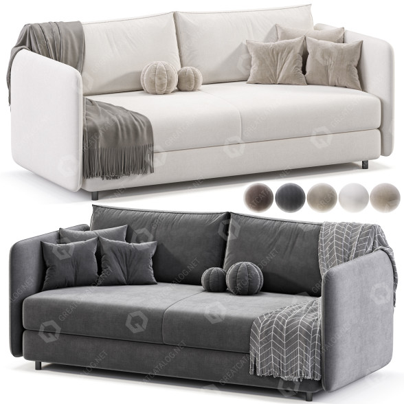 Sofa Grande Bali 3D-Modell